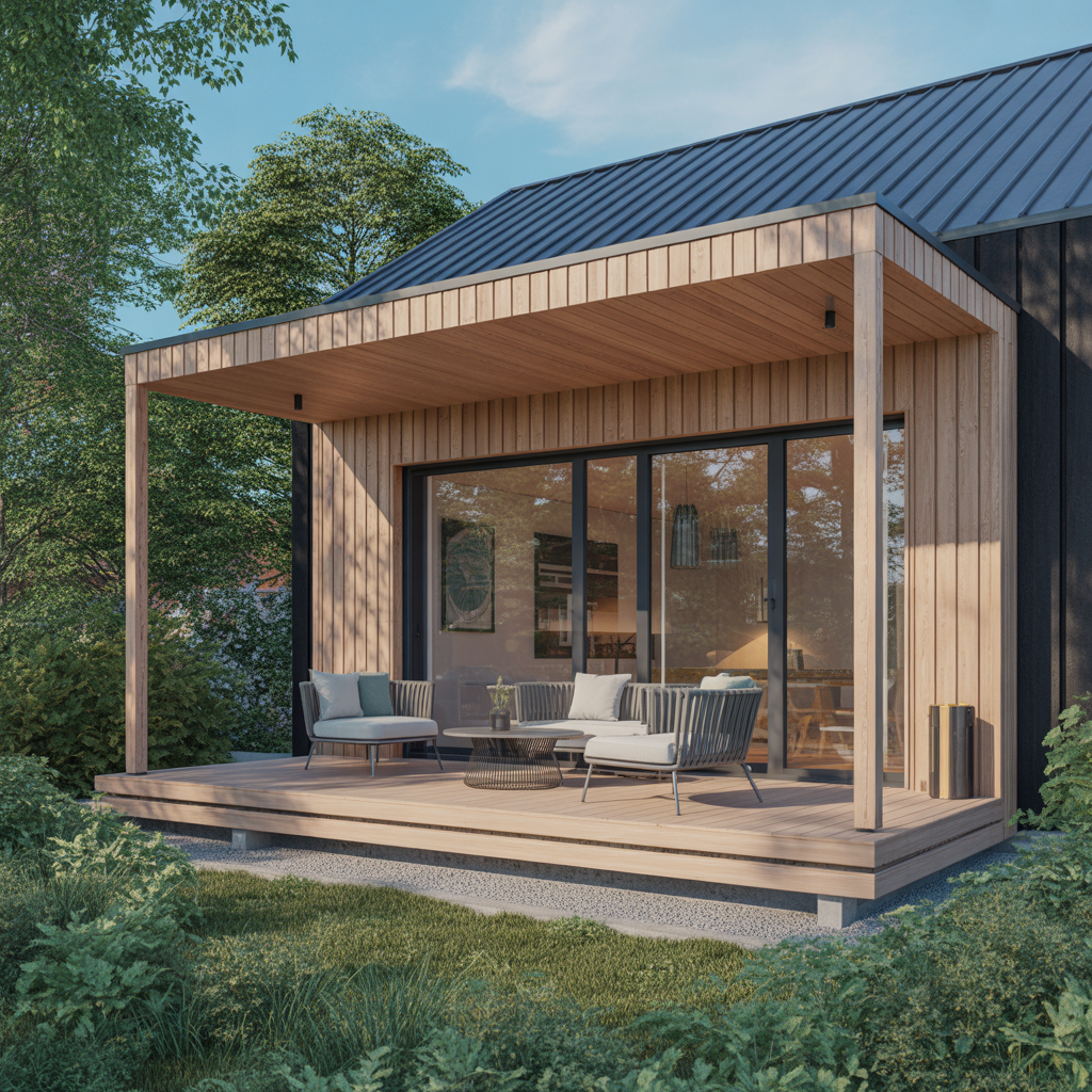 1.Bygg en modern veranda inspiration och guide