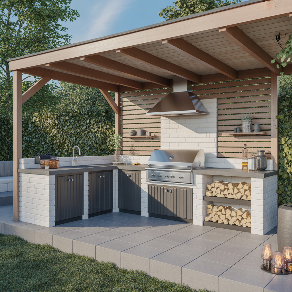 10.Bygg en saker och anvandbar utekok for alla arstider