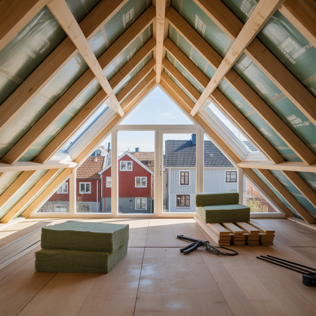 inreda vind till boende bygglov isolering och kostnad