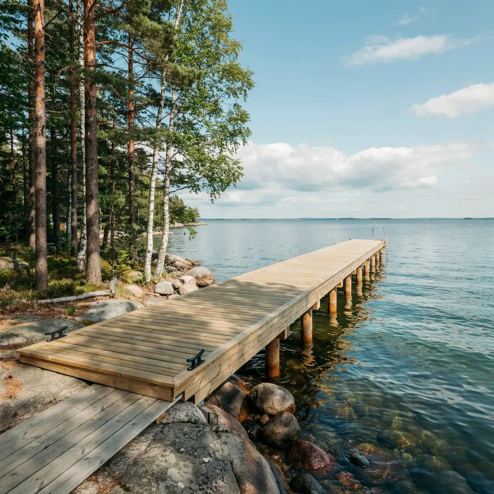renovering bygga bryggor strandbrygga hovas goteborg